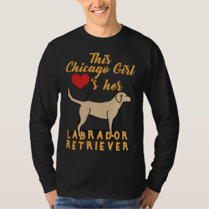 T-shirt Scoop ajusté du Chicago Girl Lab