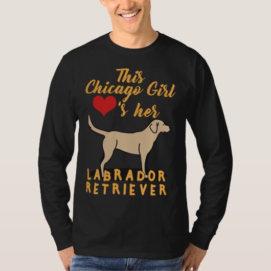 T-shirt Scoop ajusté du Chicago Girl Lab (Devant)
