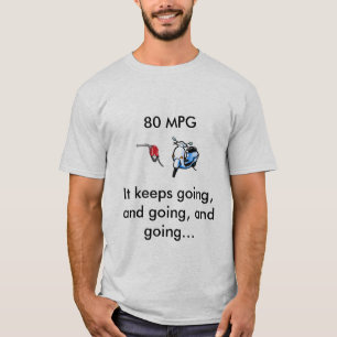 T-shirt Scooter 80 MPG allant et allant