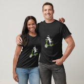 T-shirt Scooter À Chien C'Est Comme Ça Que Je Roule Electr (Unisexe)