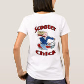 T-shirt Scooter Chick (Dos)