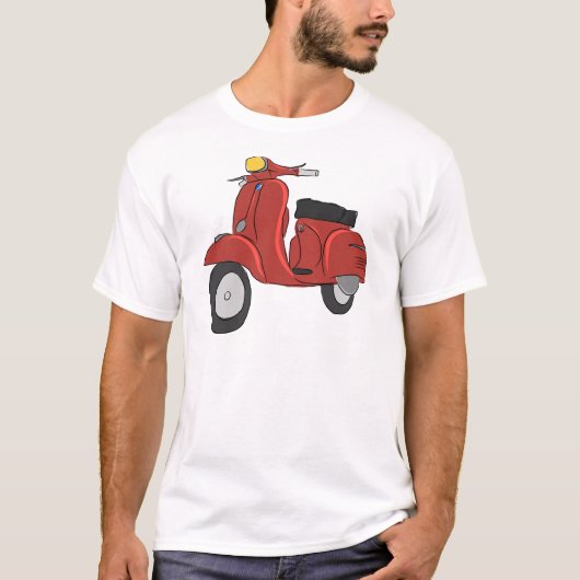 T-shirt Scooter de solides solubles (Devant)