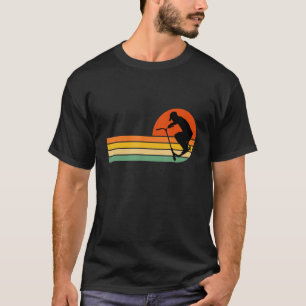 T-shirt Scooter de stunt vintage rétro