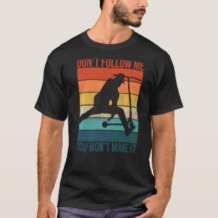 T-shirt Scooter De Tête Pour Un Pilote De Scooter