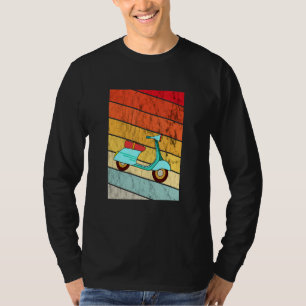 T-shirt Scooter électrique Vintage Retro Sunset Electric M