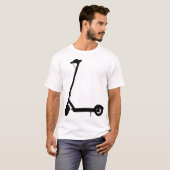 T-shirt Scooter équitation amusant Loisirs Scooter électri (Devant entier)