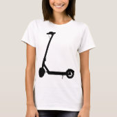 T-shirt Scooter équitation amusant Loisirs Scooter électri (Devant)