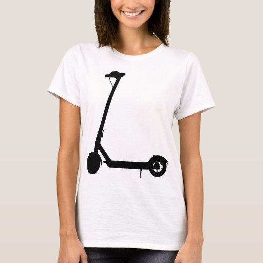 T-shirt Scooter équitation amusant Loisirs Scooter électri (Devant)