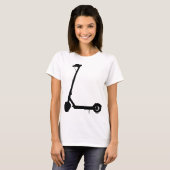 T-shirt Scooter équitation amusant Loisirs Scooter électri (Devant entier)