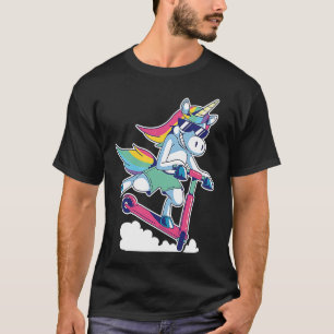T-shirt Scooter équitation Unicorn Mythique Créature Pegas