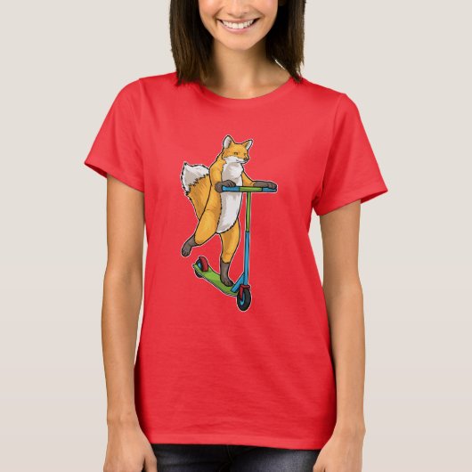 T-shirt Scooter Fox (Devant)