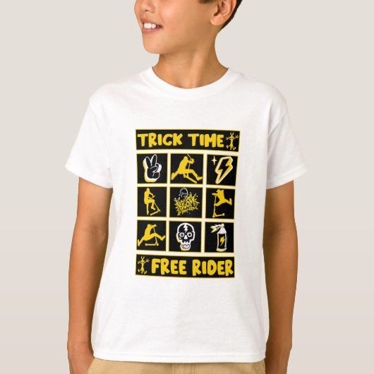 T-shirt scooter freestyle (Devant)