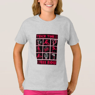 T-shirt Scooter Freestyle Trick