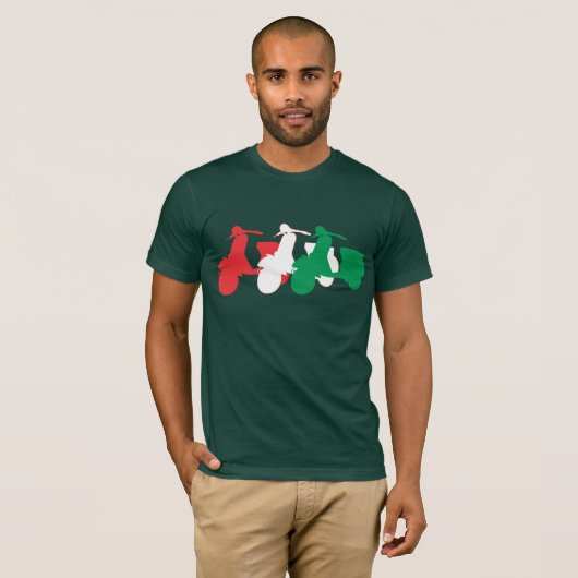 T-shirt Scooter italien (Devant entier)