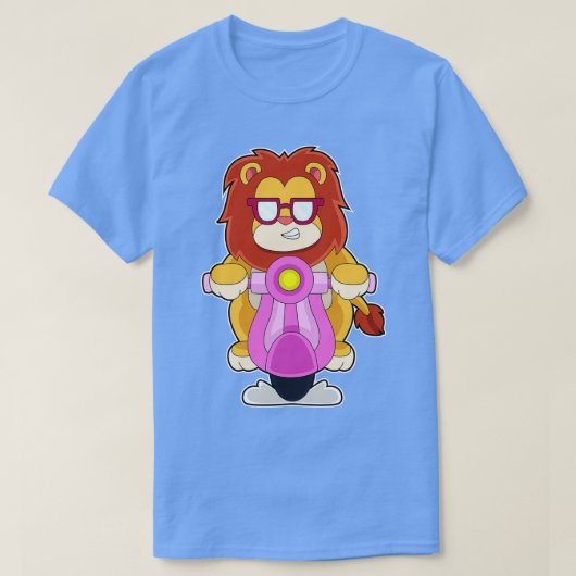 T-shirt Scooter Lion (Design devant)