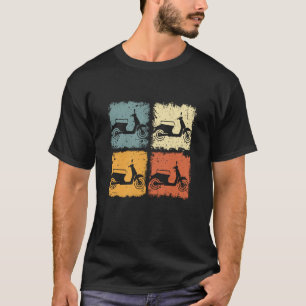 T-shirt Scooter Mobylette Vintage Pour Cavalier De Scoot L
