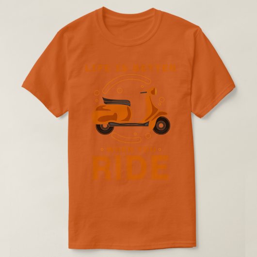 T-shirt Scooter pour débutants (Design devant)