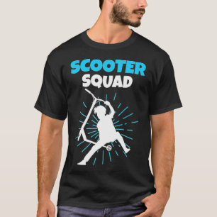 T-shirt Scooter Squad Scooter meilleurs amis africains cit