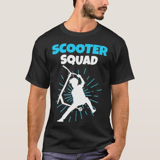 T-shirt Scooter Squad Scooter meilleurs amis africains cit (Devant)