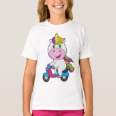 T-shirt Scooter Unicorn (Devant)