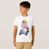 T-shirt Scooter Unicorn (Devant entier)