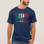T-shirt Scooters italiens * Italia* (Devant)