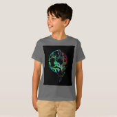 T-shirt Scooting spatial - Scooter volant Garçon (Devant entier)