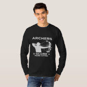 T-shirt Score Archer Souvent Chasse De Bow (Devant entier)