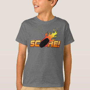 T-shirt score de hockey