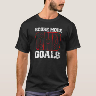 T-shirt Score Plus Objectifs Match Pelouse Équipe Objectif