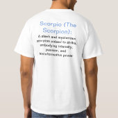 T-shirt Scorpio (Dos)