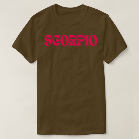 T-shirt Scorpio (Design devant)