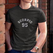 T-shirt Scorpio | Anniversaire noir