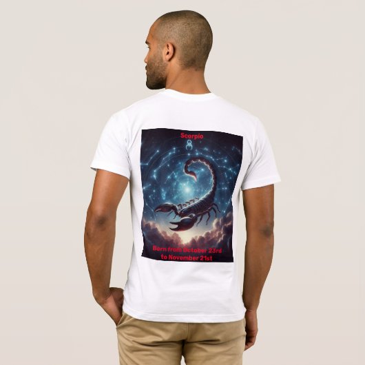 T-shirt Scorpio Antares (Dos entier)