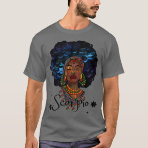 T-shirt Scorpio Astrologie SIGNE Zodiaque Reine noire Anni