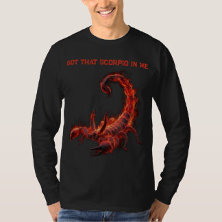 T-shirt Scorpio Birthday Gift | Zodiac | Fiery Scorpion