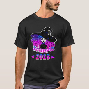 T-shirt Scorpio Le Scorpion Zodiac Awesome 2015 Octobre N