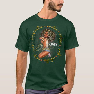 T-shirt Scorpio Queen Sweet As Candy Birthday Poison For B