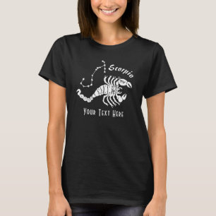 T-shirt Scorpio Scorpion Constellation Anniversaire avec t