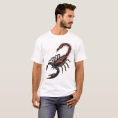 T-shirt Scorpio – The Fiery Scorpion (Devant entier)