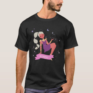 T-shirt Scorpio Zodiac Horoscope Astrologie Astronomie Fem