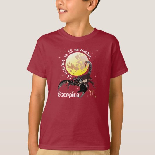 T-shirt Scorpion 24 octobre (Devant)