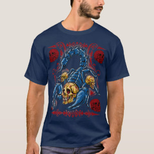T-shirt Scorpion crâne Goth Insect Lover Premium
