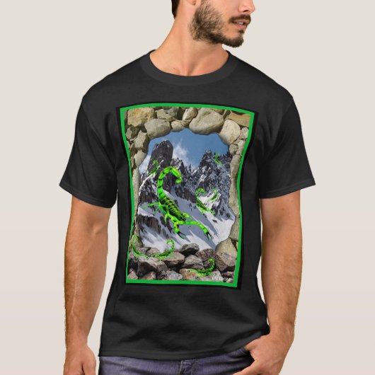 T-shirt Scorpion des neiges (Devant)