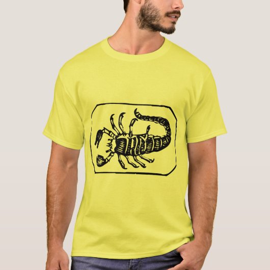 T-shirt Scorpion - Non étiqueté - Customisé (Devant)