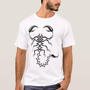 T-shirt Scorpion tribal