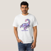 T-shirt Scorpion Zodiaque Chibi Mignon (Devant entier)