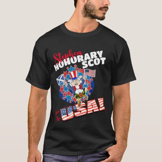 T-shirt Scot honoraire des États-Unis (Devant)