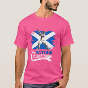 T-shirt Scotland Cricket 2024 Joueur d'entraîneurs Jersey