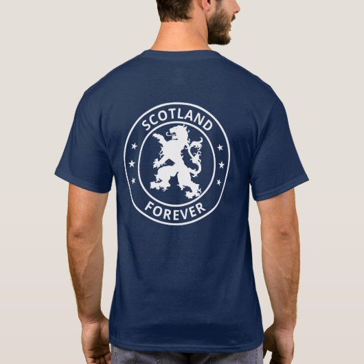 T-shirt Scotland Forever (Modifier) (Dos)